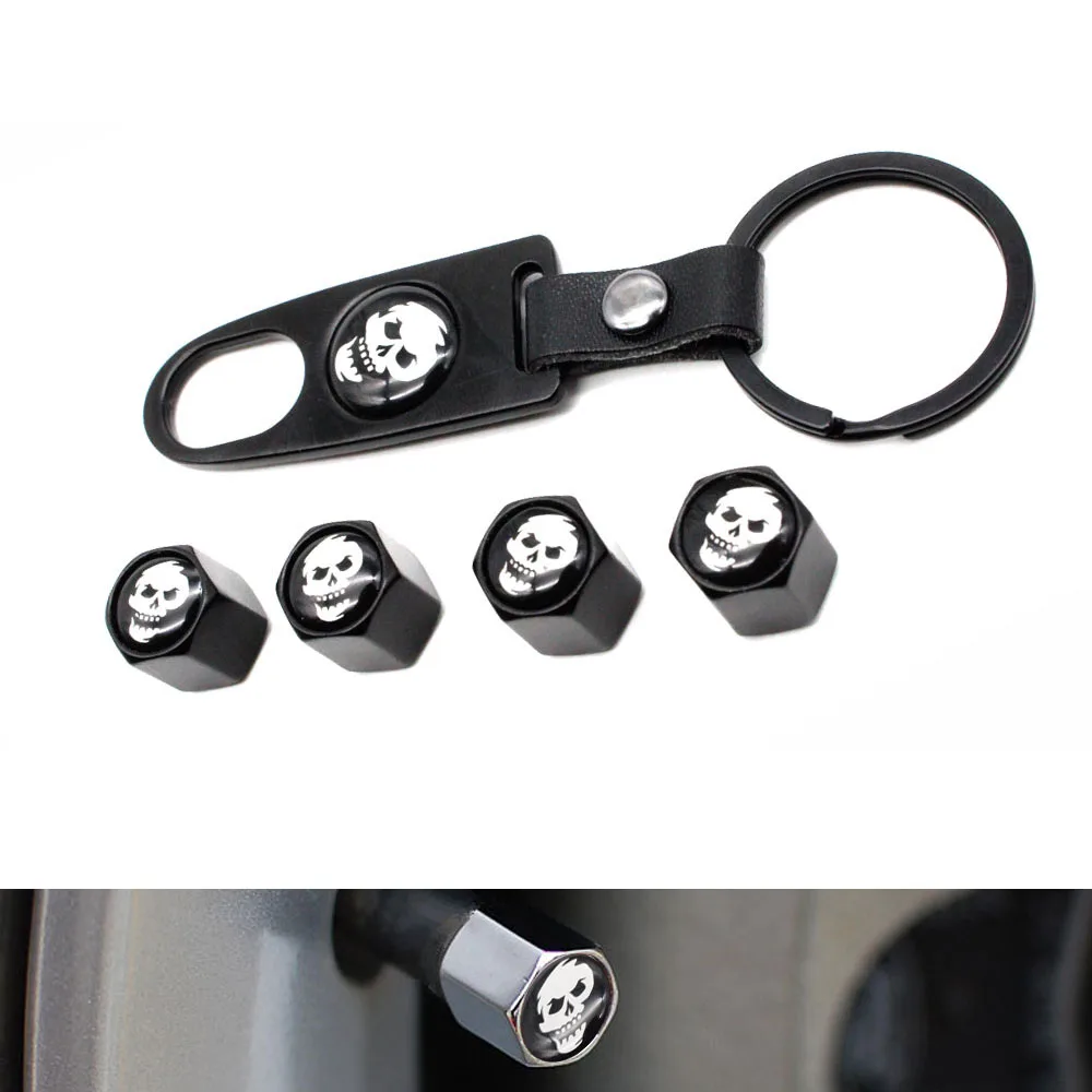 DSYCAR 4 шт. цинковый сплав Противокражные колпачки для автомобильных колес