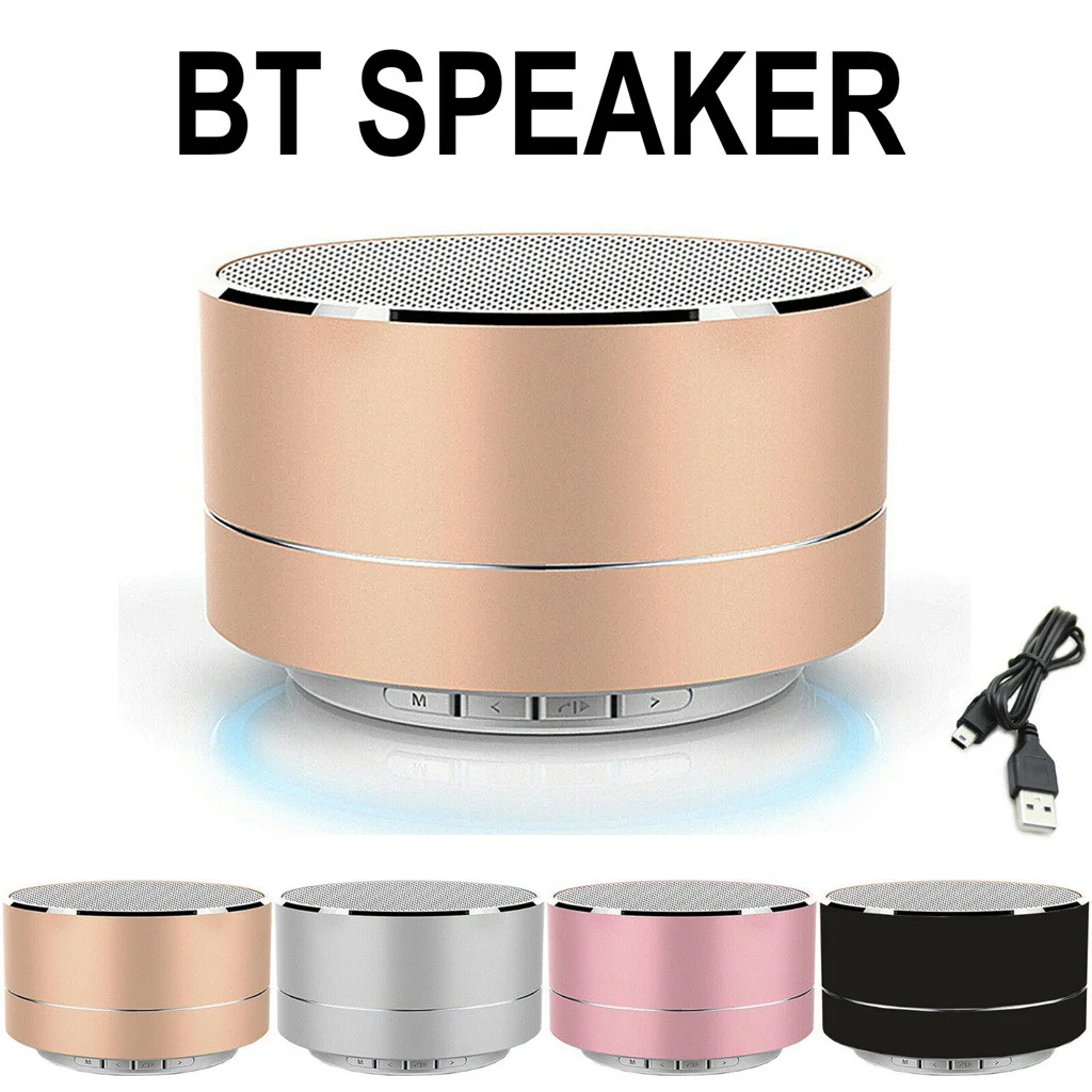

New Mini Wireless Bluetooth-compatible Speaker Stereo Music Audio TF USB Stereo Sound High Power Bass Speaker Audio Music Player