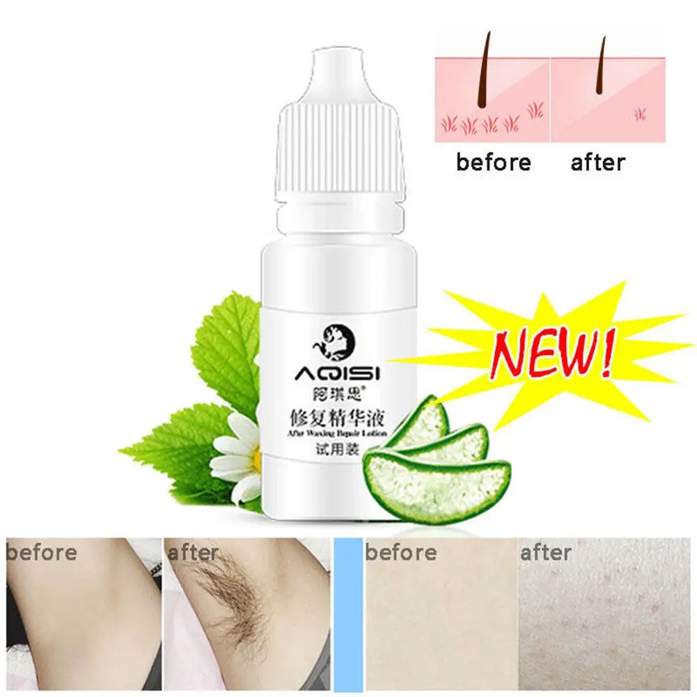 Яркий гламурный Перманентный ингибитор роста волос после расчесывания удаление