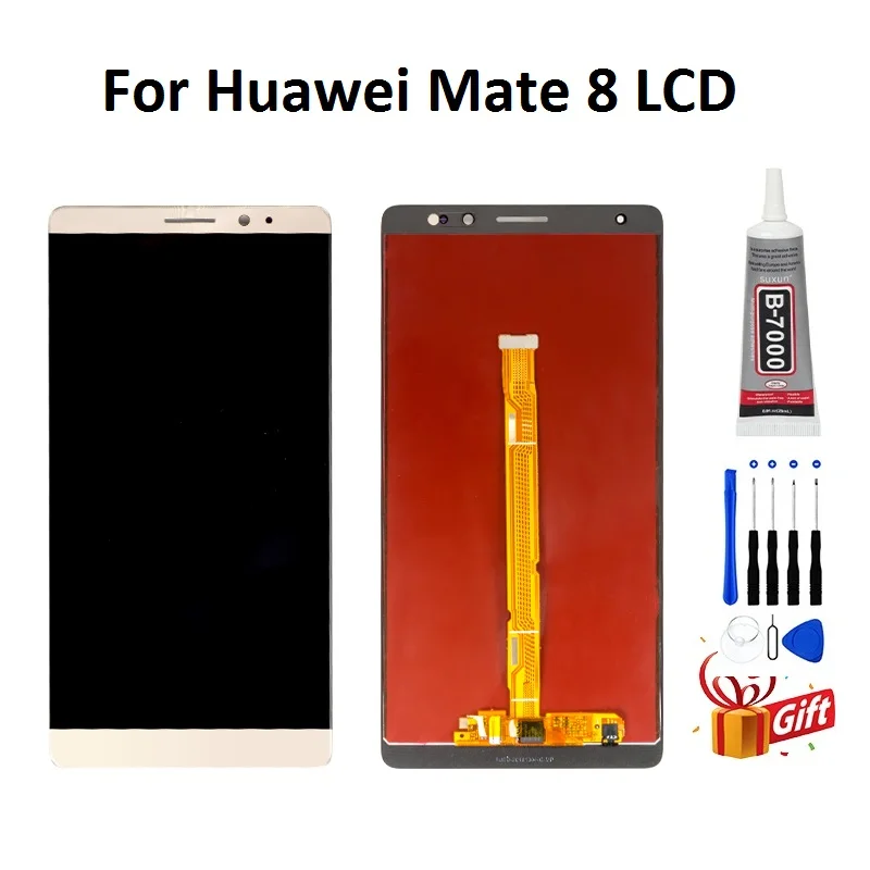 6 0 &quotоригинальный для HUAWEI mate 8 lcd сенсорный экран дигитайзер сборка Замена