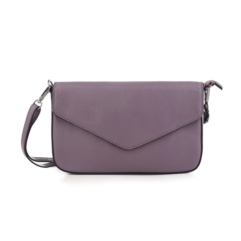 Сумка мессенджер женская из натуральной кожи саквояж кросс боди с откидной