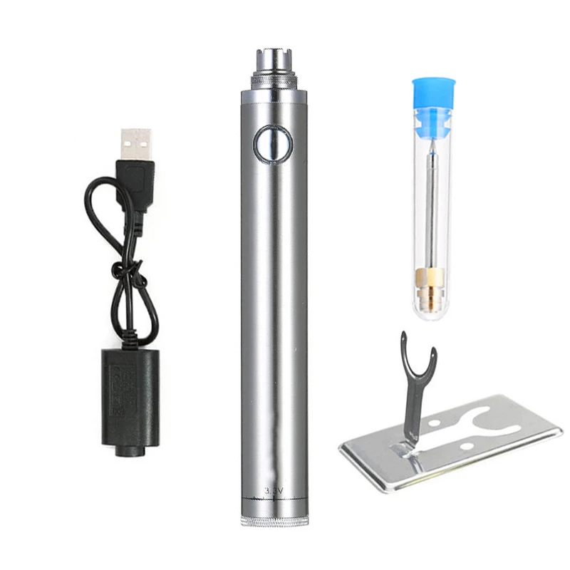 

5V 8W Rechargeable Electric Soldering Iron with Indicator Adjustable Temperature Soldering Iron for PCB Circuit Board Repair