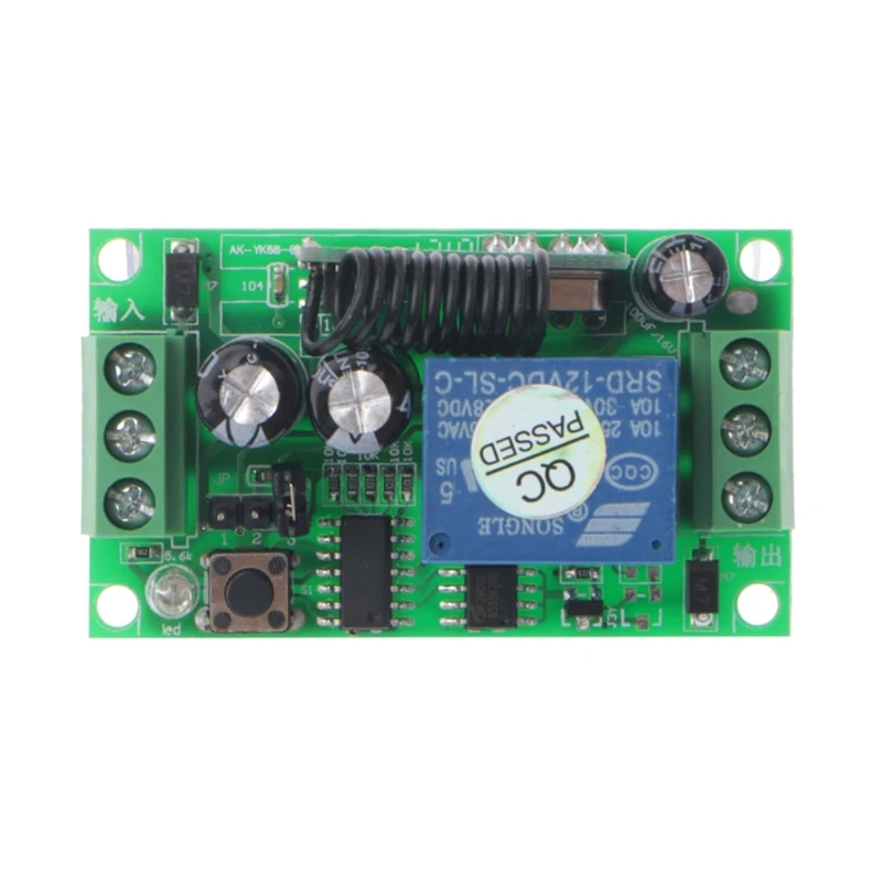 DC 12V 1CH RF реле беспроводной переключатель системы дистанционного управления