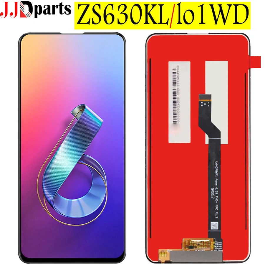 6," дисплей для asus Zenfone 6 ZS630KL, ЖК сенсорный экран, дигитайзер для asus Zenfone6 ZS630KL, ЖК-дисплей для asus zs630kl