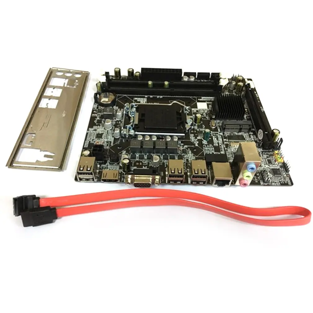 Профессиональная материнская плата H55 A1 LGA 1156 DDR3 Оперативная память 8 ГБ доска
