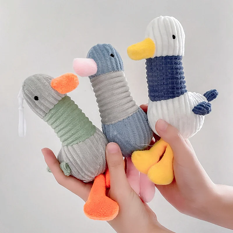 

Plush Cute Pendant Keychain Doll Cheering Duck Backpack Pendant Net Red Envelope Ornaments Keychain for Girls