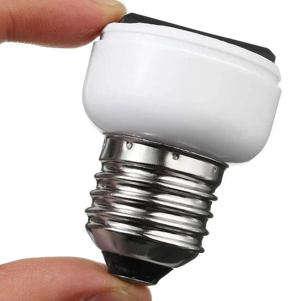 

Bulb Holder Socket Holder Lamp Base Connector Accessories Adapter White Bulb Screw Lighting Lamp Base Fixture Y2I5