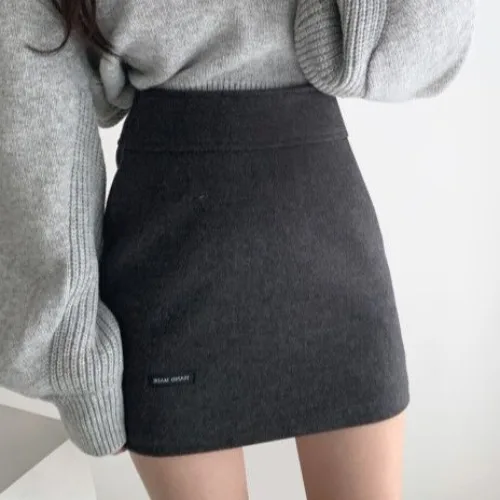 

Newest Fashion Lantern Sleeve Knitted Sweater Women Solid V-neck Pullover Korean Style Sweaters Lace Up Casual Short Tops