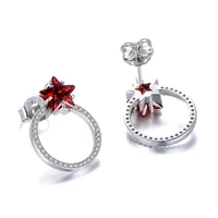 lovans 925 sterling silver earrings charm earrings fashion fine jewelry red star earring %d1%81%d0%b5%d1%80%d1%8c%d0%b3%d0%b8 2021 %d1%82%d1%80%d0%b5%d0%bd%d0%b4