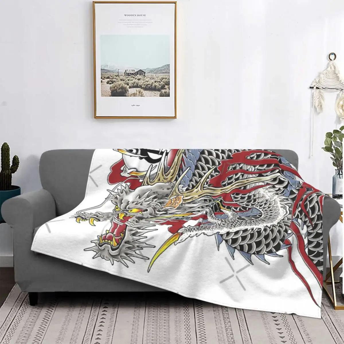 

Kazuma Kiryu-Manta горизонтальный татуировщик драгоценности, colcha de cama Куадрос, mullida a Куадрос, manta de пикник, Куадрос и Фонд