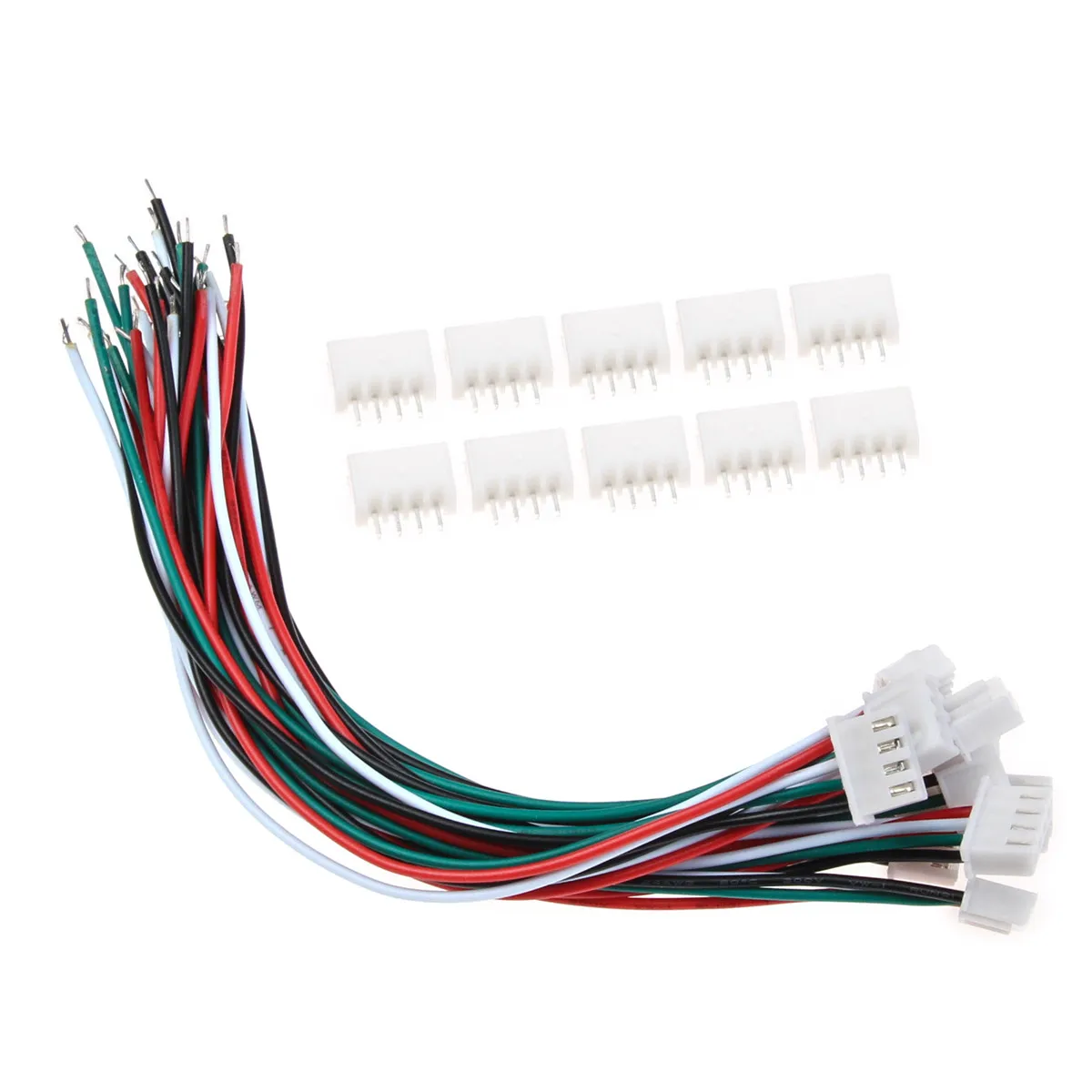 10 шт./набор 2 54 мм 4-контактный мини микро JST разъем XH с 24AWG 1007 провода 150 Длина
