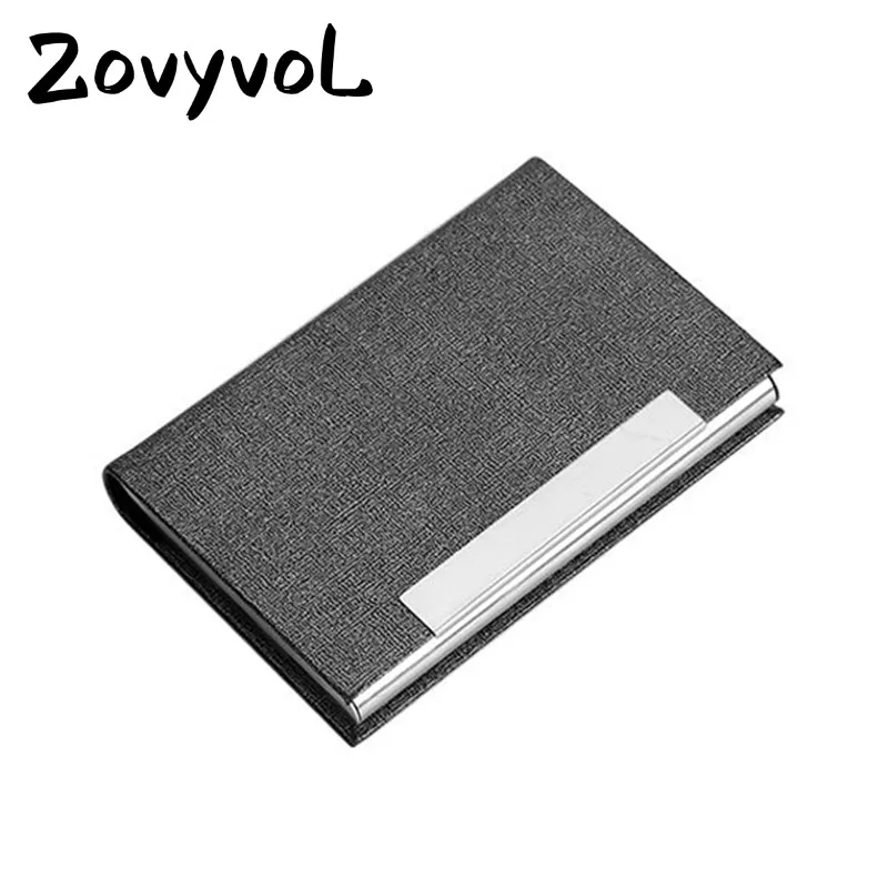 ZOVYVOL 2021 мужская визитница для мужчин и женщин металлический чехол визиток