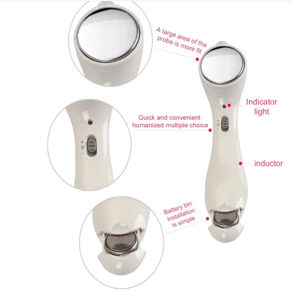 Многофункциональный ионный индуктор мини-инструмент для удаления морщин и кожи