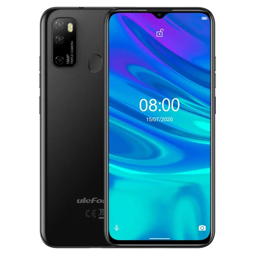 Чехол накладка Ulefone Note 9P 4G мобильный телефон Android 10 смартфон 6 52 &quotкапля notch Экран 4