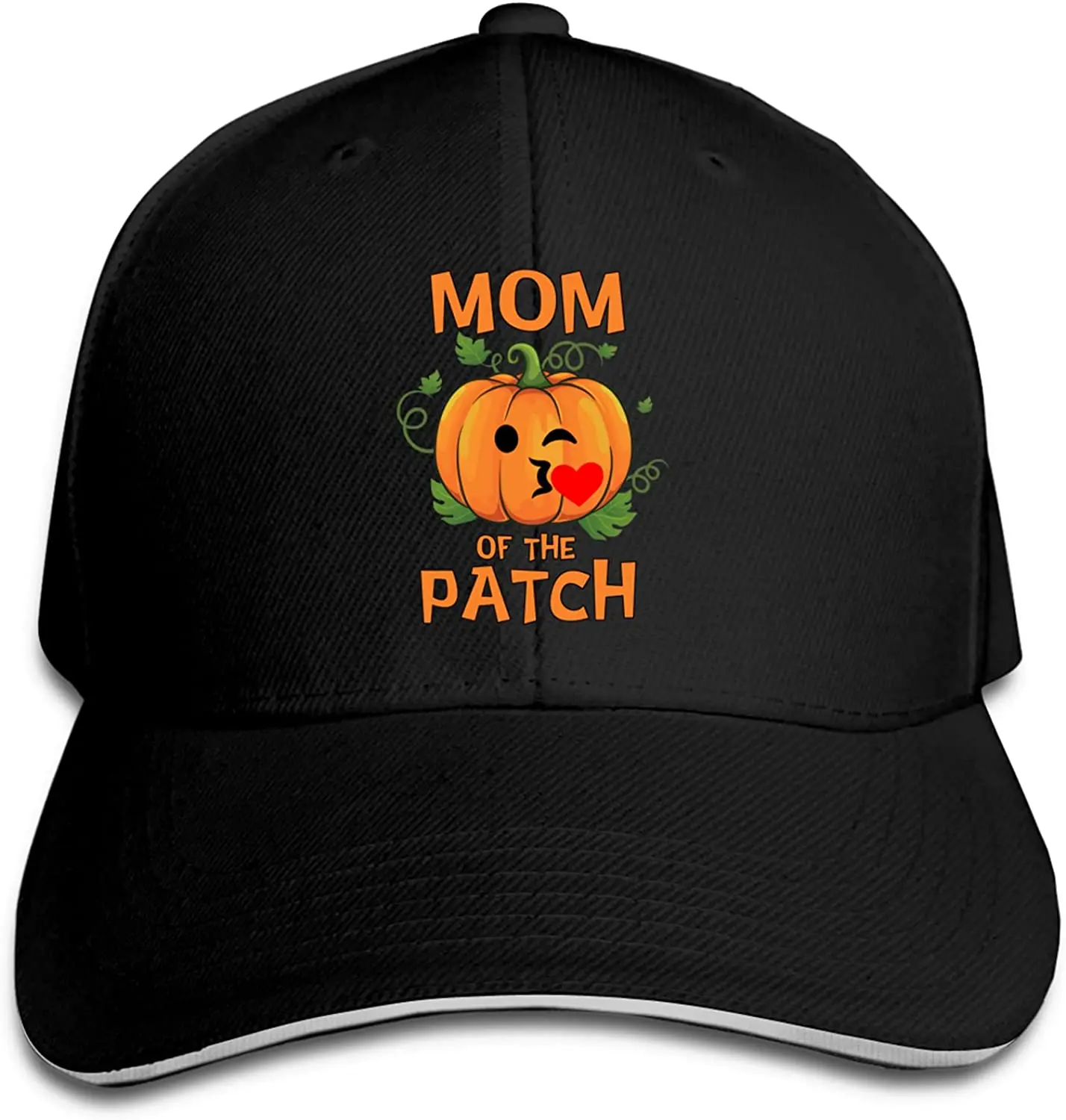 

Halloween Adjustable Unisex Sandwich Hat Print Baseball Cap Headgear