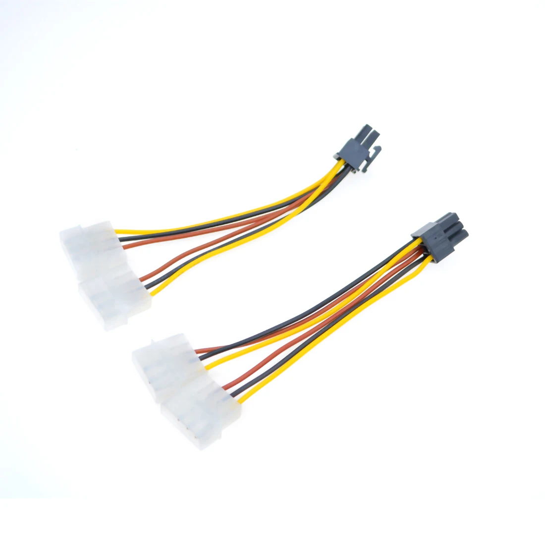 10 шт. кабель питания ATX IDE Molex для видеокарт 18 см двойной 4-6 Pin PCI Express PCIe Y | Компьютеры
