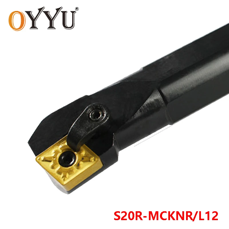 

Oyu S20R-MCKNR12 S20R-MCKNL12 внутренний токарный держатель инструмента с ЧПУ карбидные вставки хвостовик расточной бар Использование CNMG12