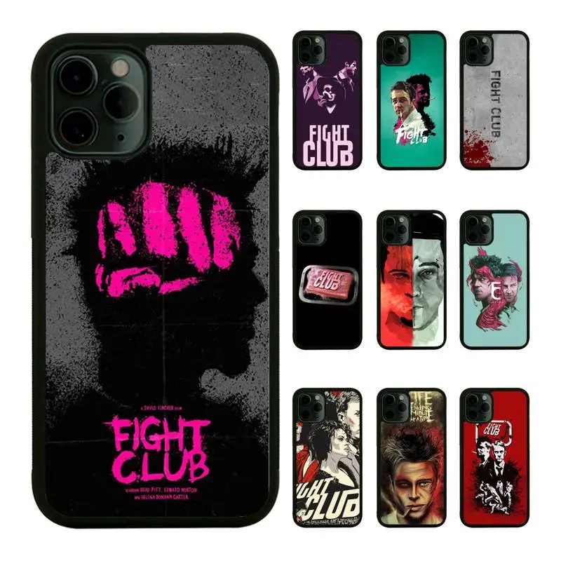 

Professional Movie Fight Club Phone Case For iPhone 13 12 11Pro Max 11 XR XS Max X 8 7 6 6S Plus Mini SE 2020 hard Fundas