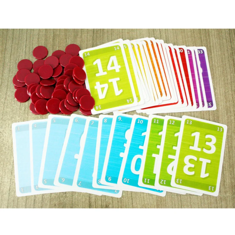 Нет спасибо настольная игра для 3 7 игроков семейные/вечерние лучший подарок