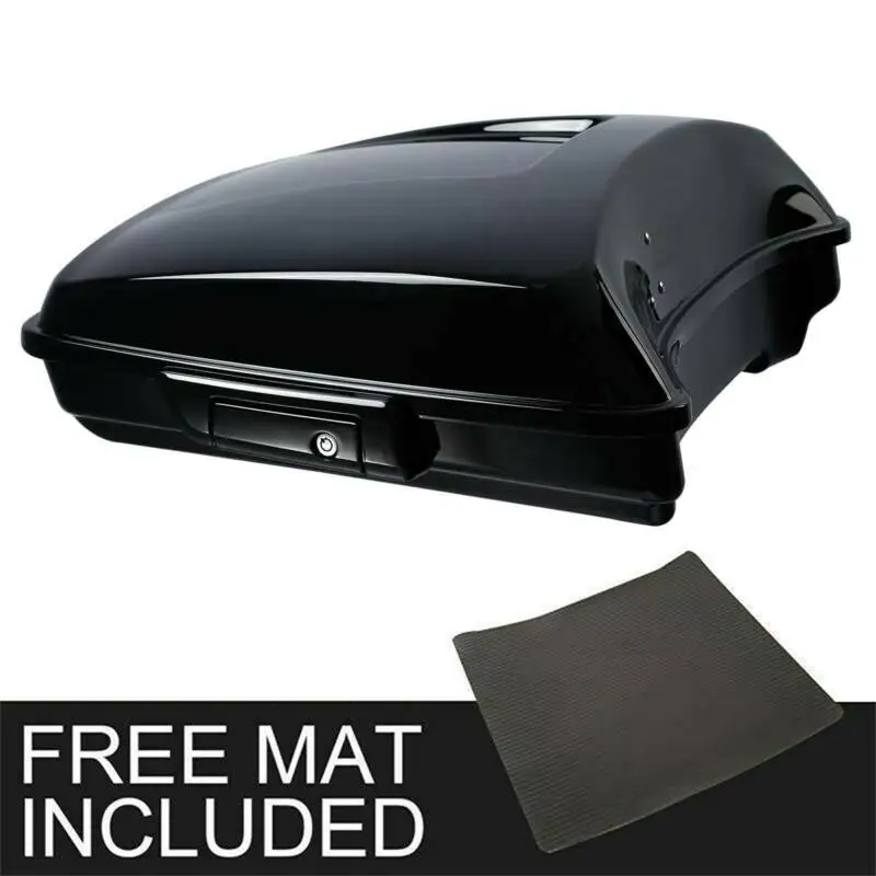 Мотоциклетный багажник + защелка 5 дюйма для Harley Tour Pak Touring Street Glide Road King Electra 2014-2024