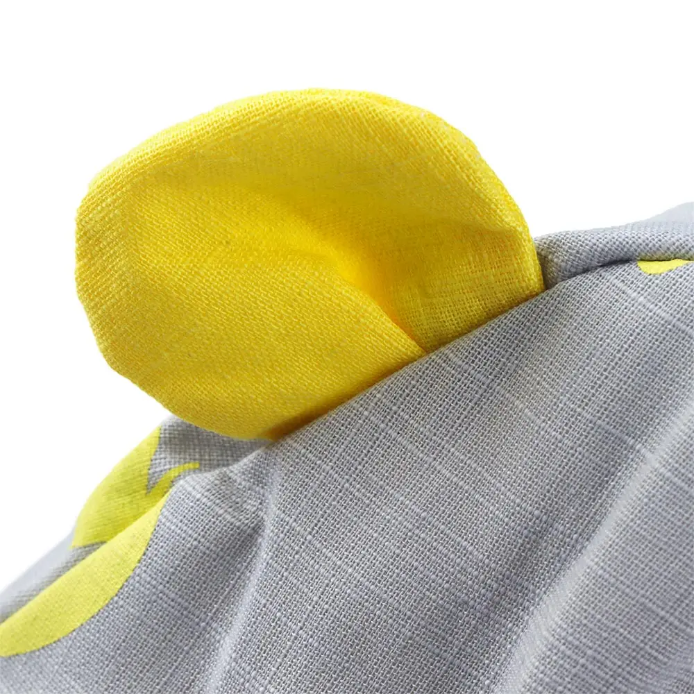 

Girls Boys Rabbit Ear Cotton Bucket Hat Wide Brim Fisherman Cap Printed Bow Bucket Cap Children Kids Summer Sun Hat