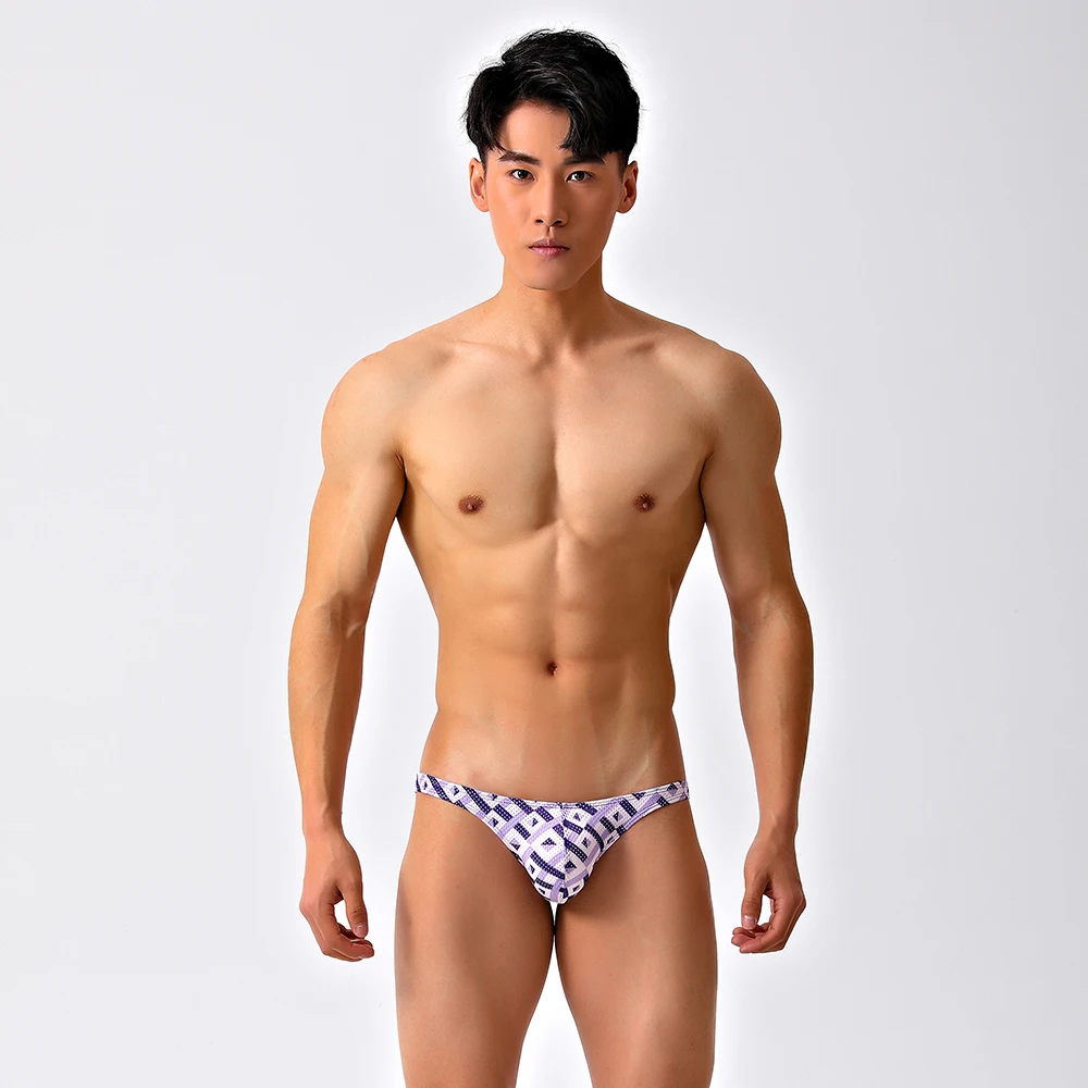 Пикантные плавки SD472 с заниженной талией лидер продаж Мужская одежда для