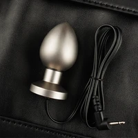 electric shock anal plug electrical stimulator prostate massager e stim sex toys for anus electro butt plugs metal vaginal ball