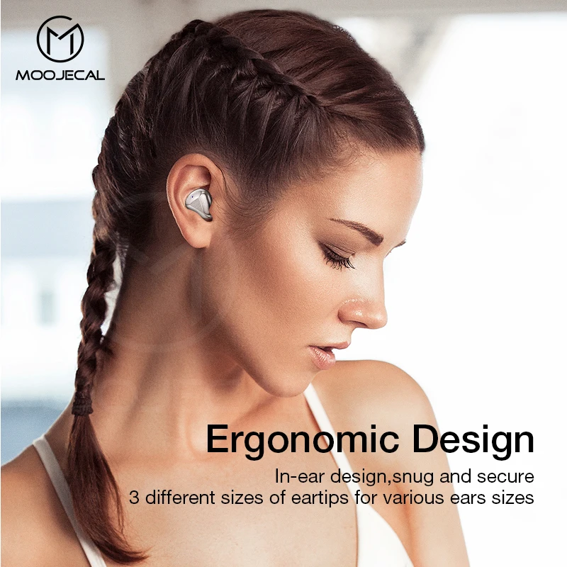 

Bluetooth earphone 9D stereo wireless Sports Earbuds Gaming Headset 5.0 auriculares For Xiaomi redmi airdots