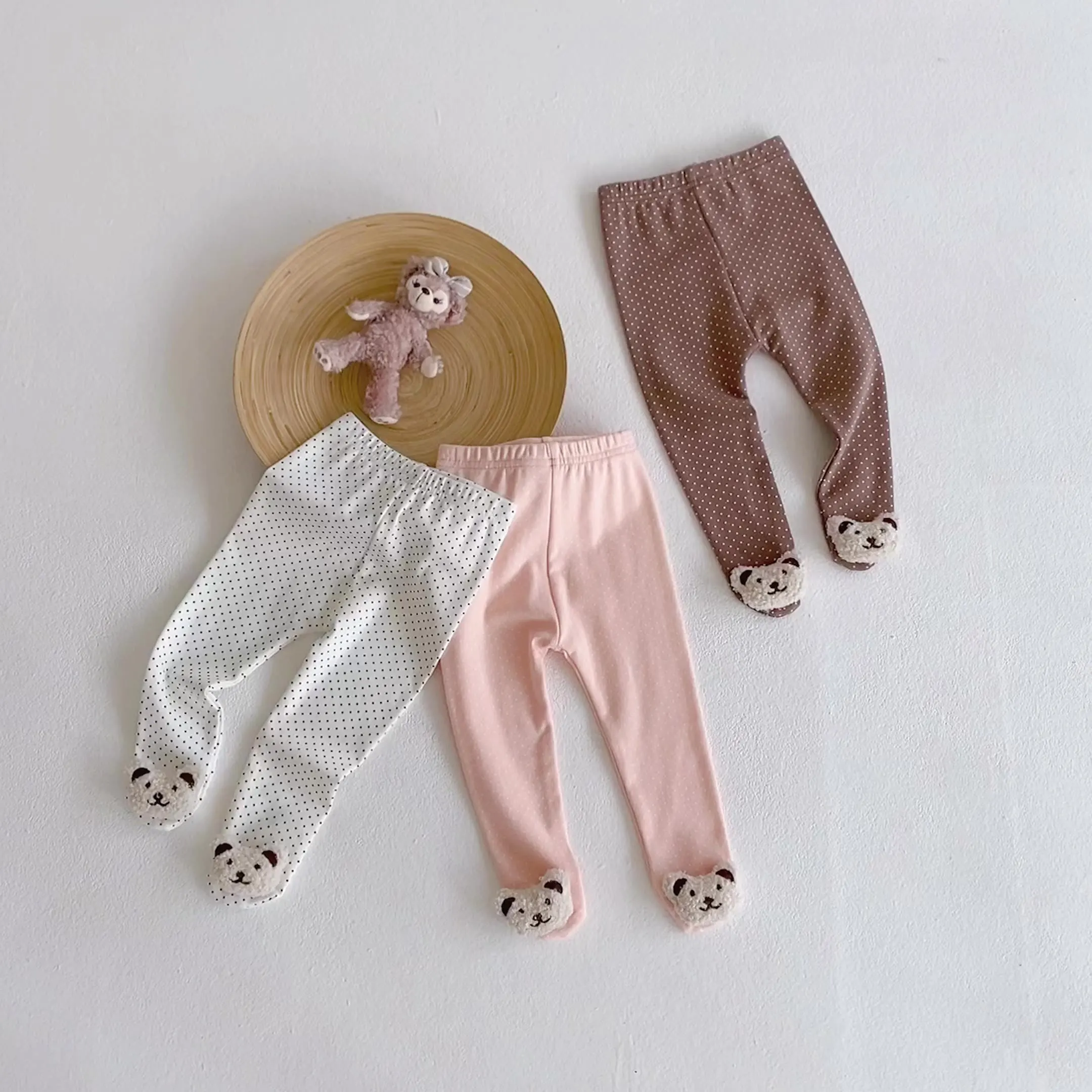 

Оригинальные весенне-осенние новые детские леггинсы с высокой талией 2022, хлопковые милые детские леггинсы, Одежда для новорожденных