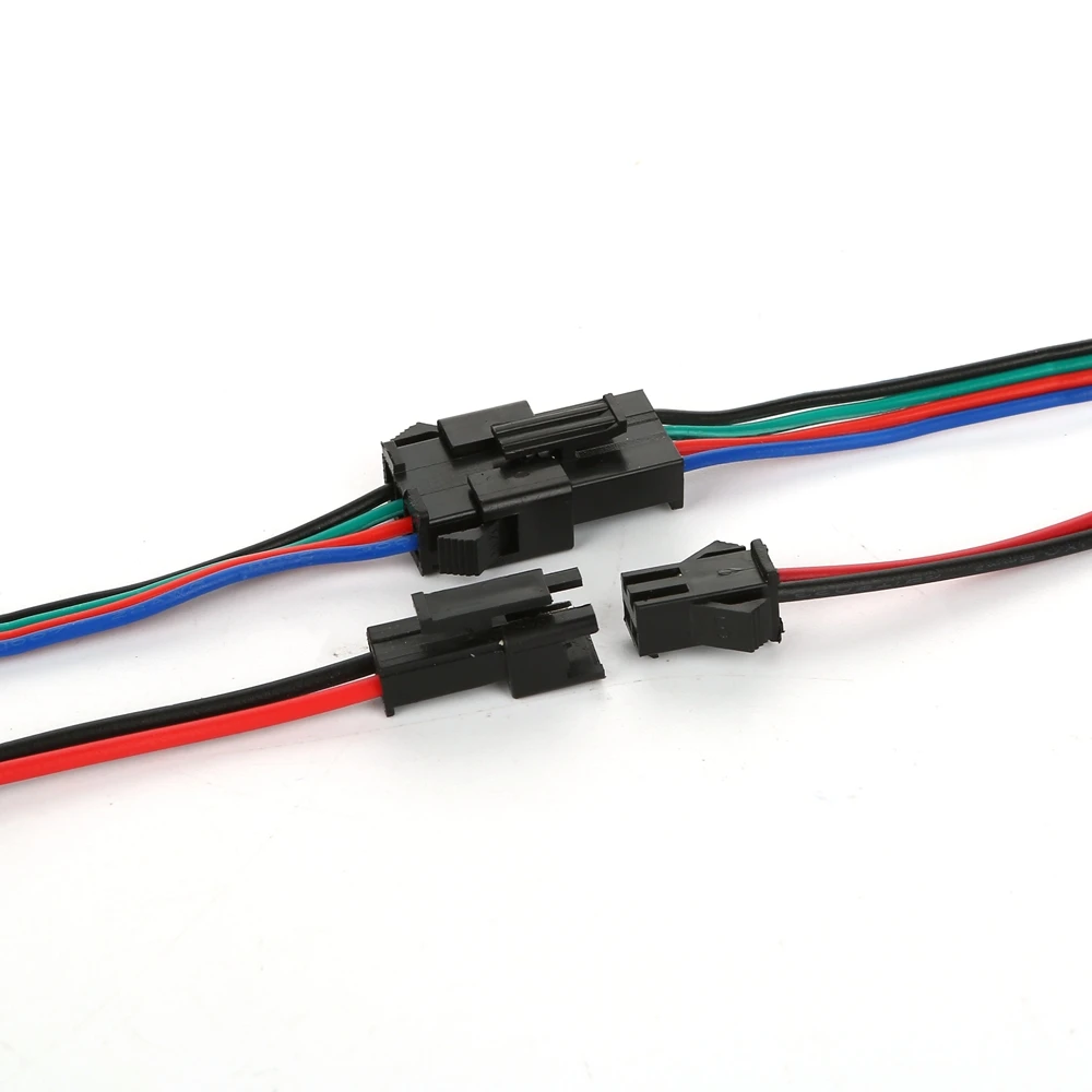 5 пар 2 3 4 pin jst разъем мужской/женский 2pin 3pin 4pin 5pin SM провод кабель pigtail для