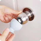 Пылезащитная накладка на дверную ручку, круглая, резиновая