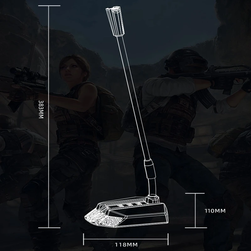 Цветная (Rgb) микрофон световой компьютерный на весь экран онлайн Cl Live Запись офис