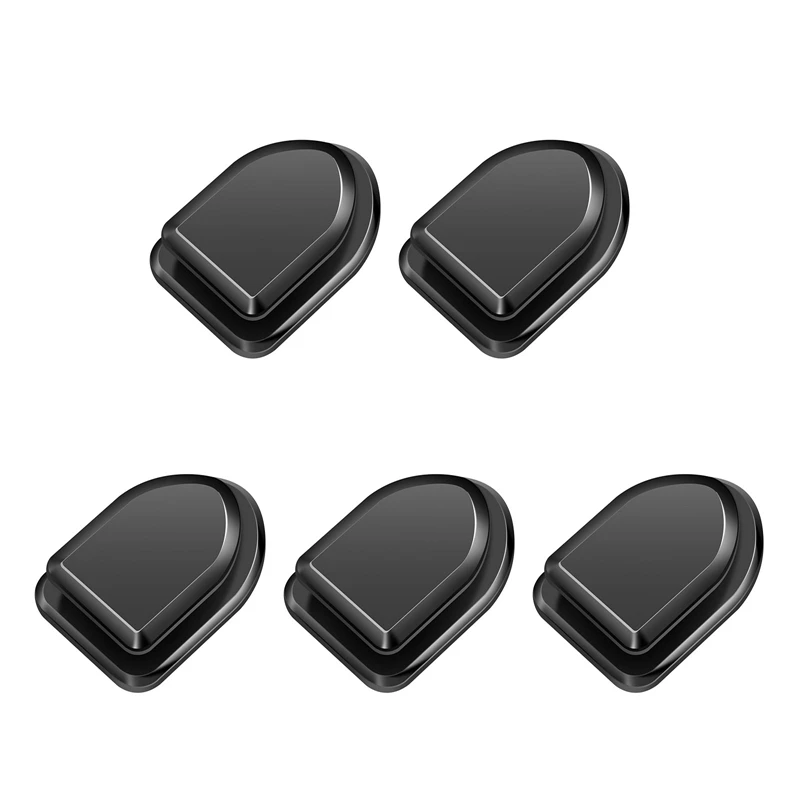 

Car Multifunctional Rear Seat Hook Car Hidden Seat Back Hook-Black 5pcs/10pcs 3*2.1cm Product Comes With Double-sided Tape New