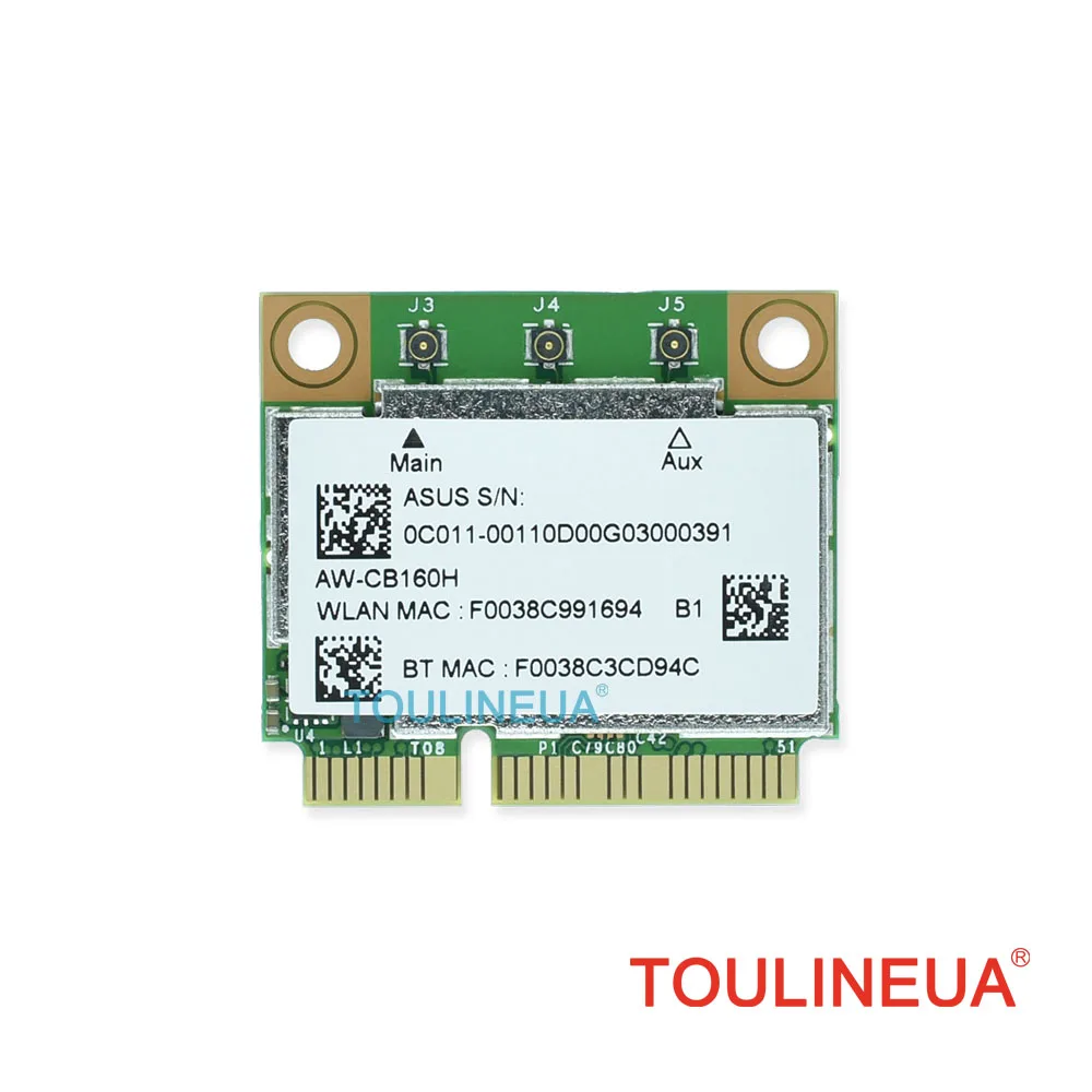 BCM94360HMB 802.11ac 1300M Двухдиапазонная 3x3 AC Bluetooth 4 0 WiFi сетевая карта лучше чем BCM94352HMB|wireless