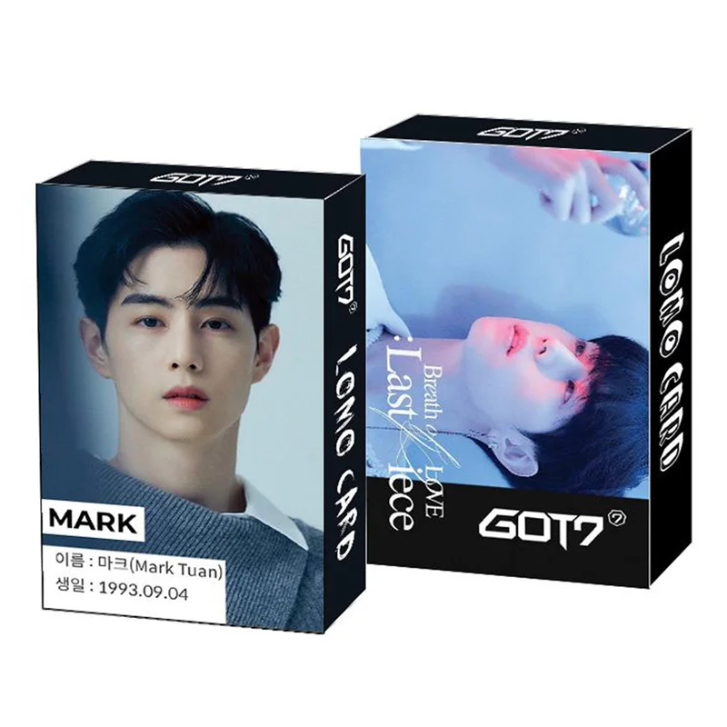 30 шт./компл. Kpop GOT7 новый альбом последняя часть Lomo карта HD печать фото для