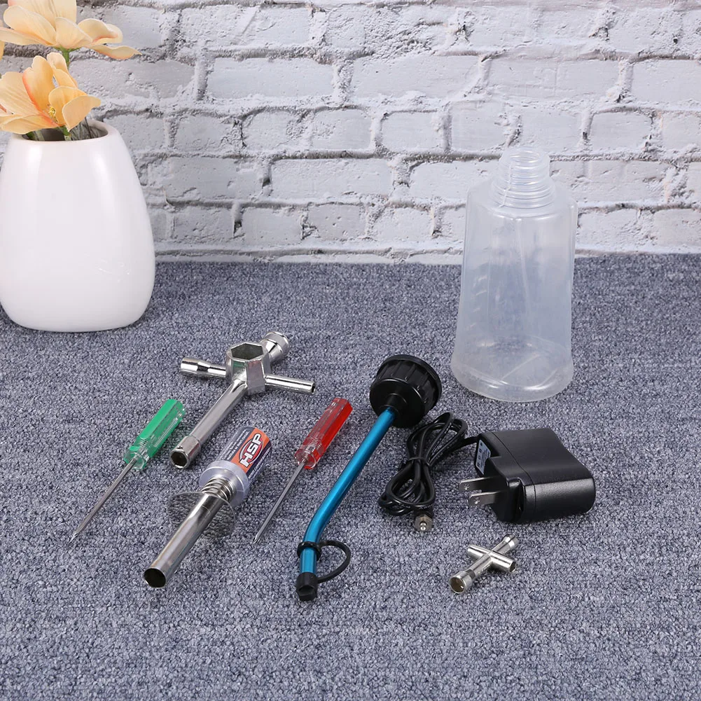 

Rechargeable Glow Plug Starter Igniter AC Charger Kit 1/10 RC Crawler CarREDCAT Racing 80142A NITRO R/C Starter Kit