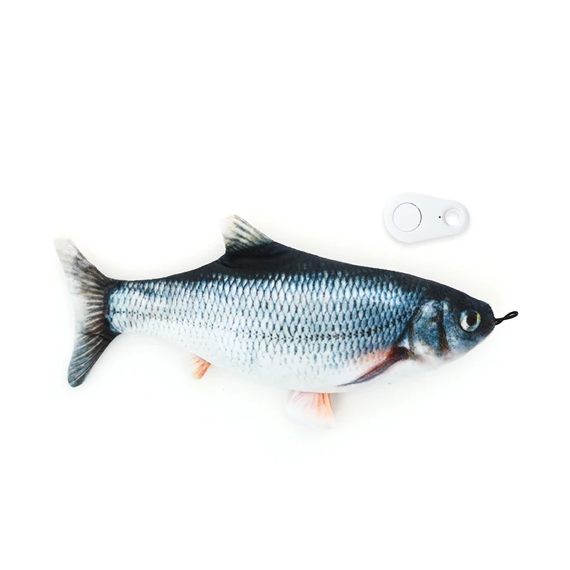 Игрушки для кошек электрическая имитация рыбы перезаряжаемая от USB игрушка