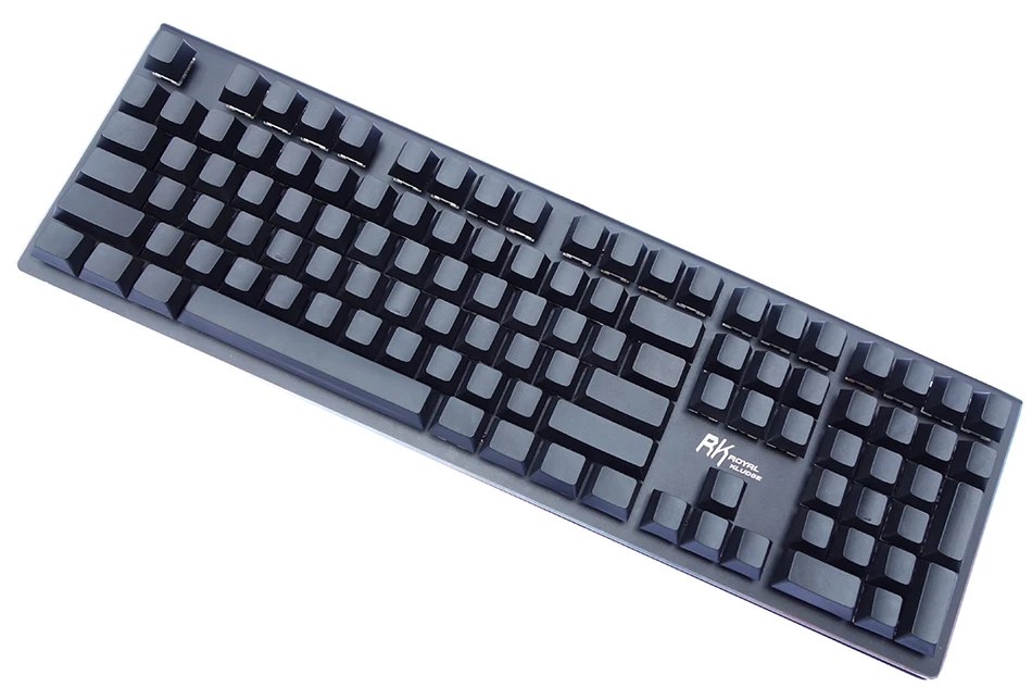 NPKC 125-key одноцветные вишневые профили пустые толстые PBT брелки ANSI ISO для Cherry MX переключатели механической клавиатуры