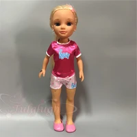 2021 new pink suit clothes fit with 43cm famosa nancy doll doll and shoes are not included doll accessories