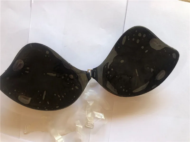 OEM Strapless Invisible Bra Silicone Self Adhesive Stick On Push Up Gel Bra Backless
