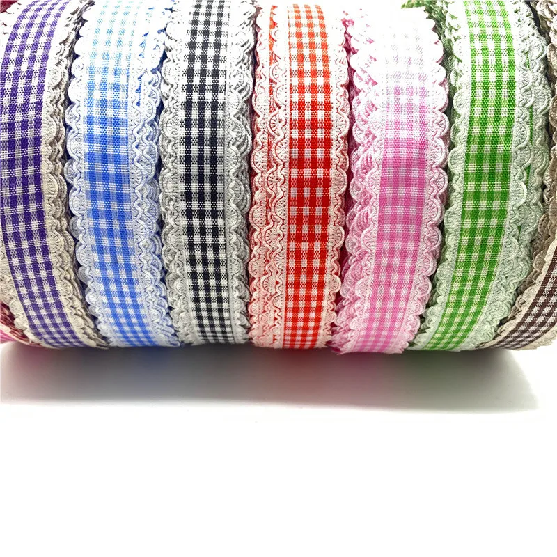 Хлопковая лента для рукоделия 18 мм 5 ярдов/партия | Дом и сад