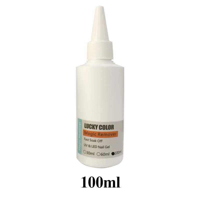 100ml Magic Remover Волшебный гель для удаления здоровых ногтей, быстро удаляющий лак для ногтей, удаляющий грунтовку, акриловый очиститель, обезжириватель для ногтей 12 мл, инструмент для дизайна ногтей - Цвет: 100ml Magic Remover