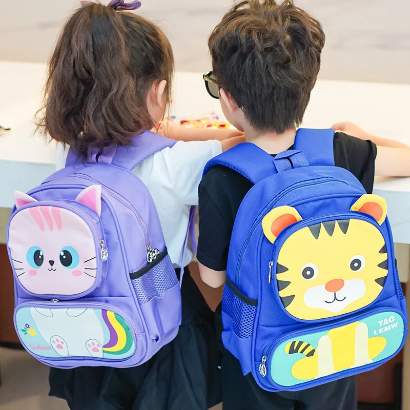 

Детский школьный ранец с героями мультфильмов, рюкзак для детского сада, маленький, средний и большой класс, милый, легкий, для мальчиков и д...