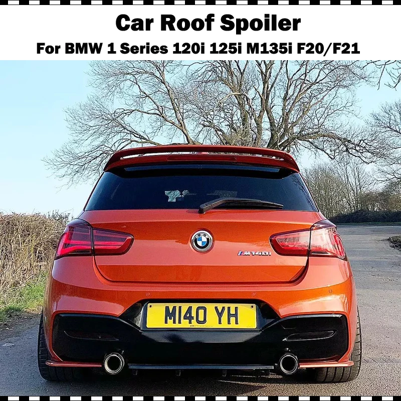 Спойлер для BMW F20 2012 2018 1 серия 116i 120i 118i M135i стекловолокно F21 задний спойлер на крыше