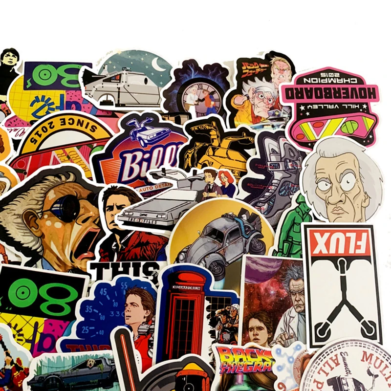 57 шт. Классические фильмы Back To The Future стикер для багажа ноутбук искусство картина