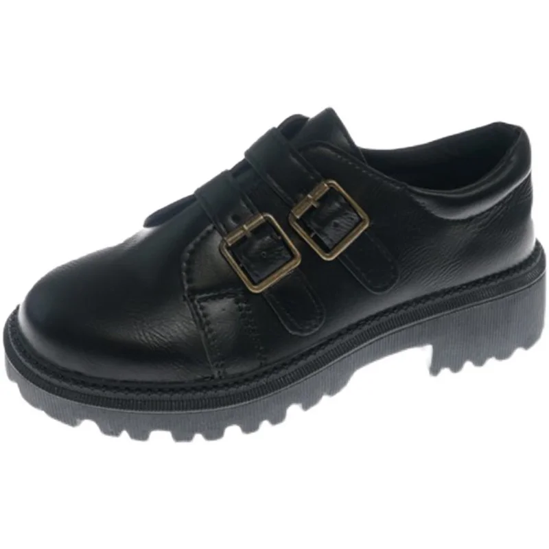 

British College Style Small Leather Shoes Spring And Autumn New All-Match Large Size 35-40 Ladies Single Shoes