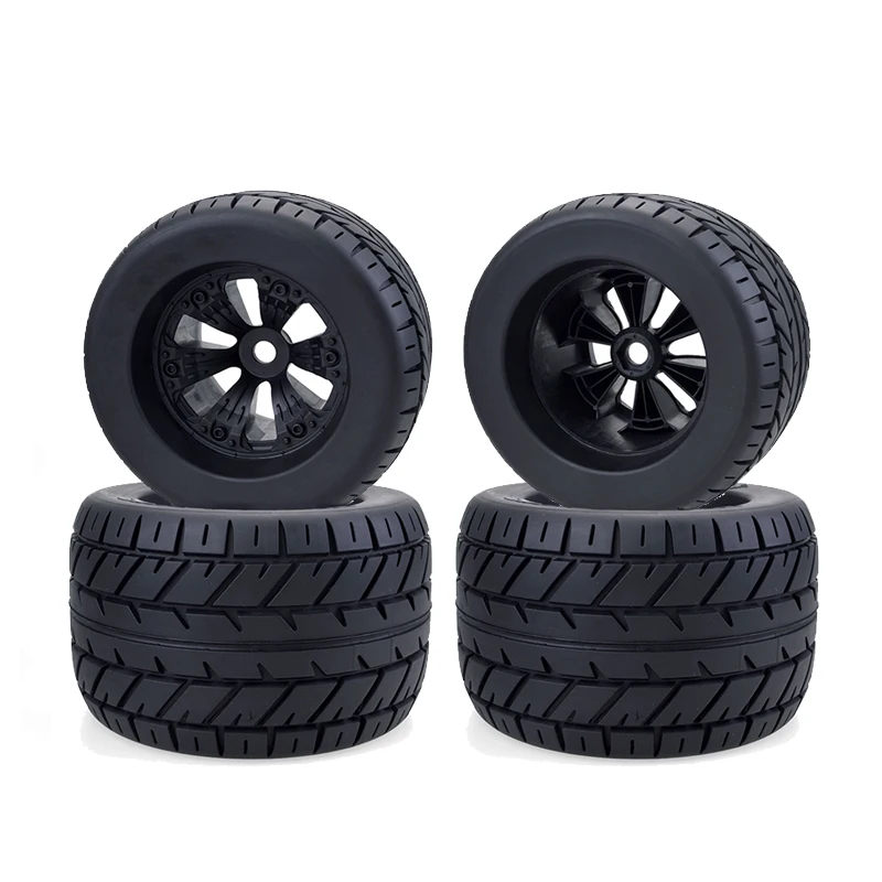 

2Pcs SURPASS HOBBY 170MM 165MM 155MM 150MM Tyre Weel Monster Truck Tires Wheels 17mm Hub Hex for 1/8 RC Car Redcat Traxxas Trx4