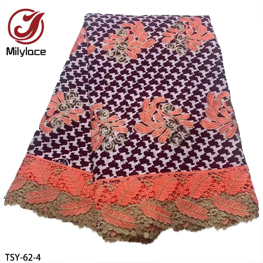 

Красивая ткань с Африканским принтом, французская Тюлевая кружевная ткань с вышивкой для нигерийских платьев для женщин