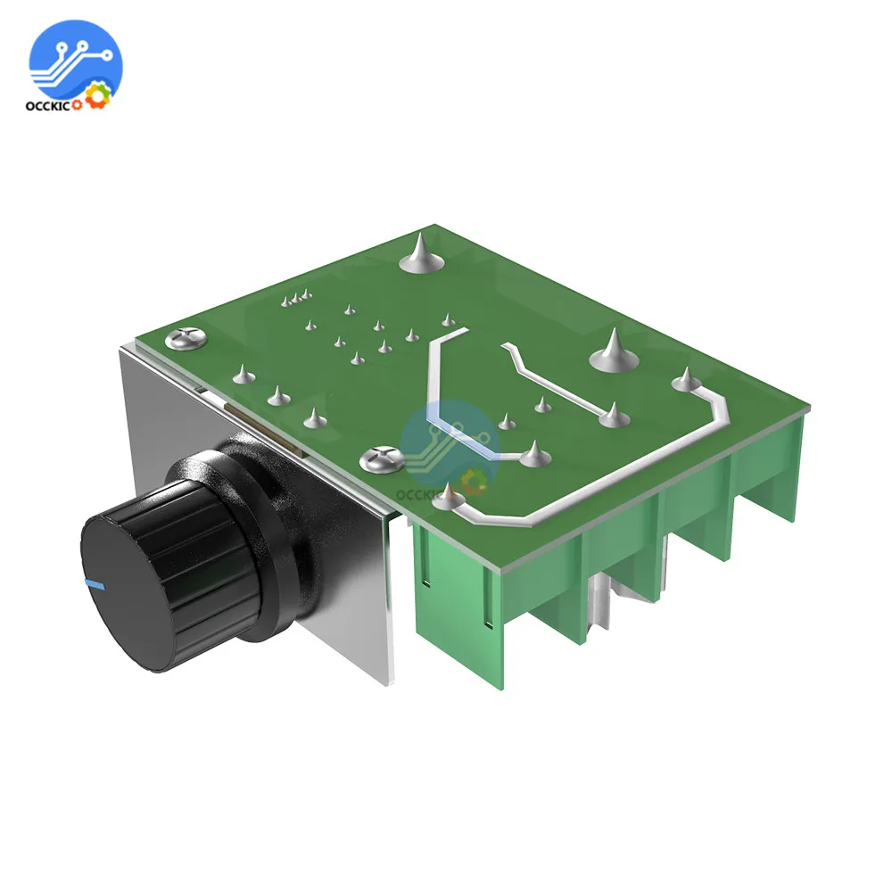 Регулятор скорости 220 В 2000 Вт тиристорный регулятор напряжения диммирующий