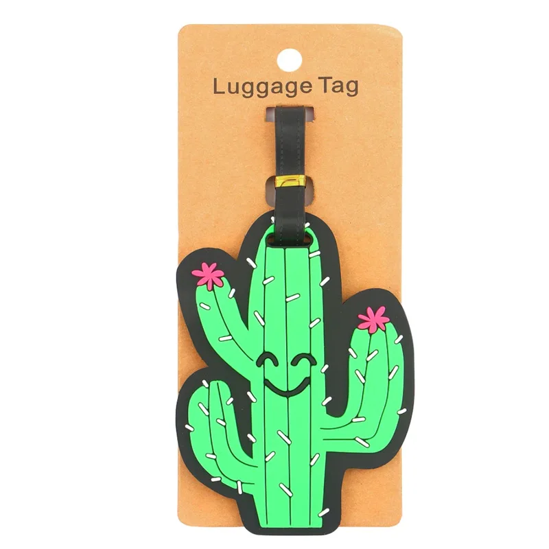 1 шт. силиконовая бирка для багажа с изображением фруктов|Принадлежности